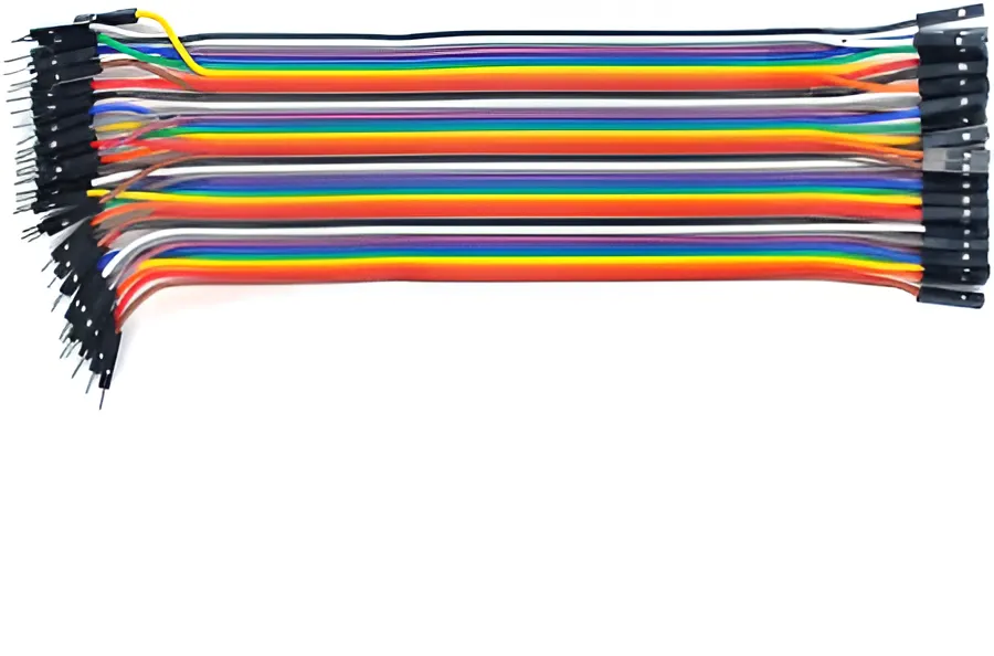40pcs 20cm male to female Dupont Electrical Cable